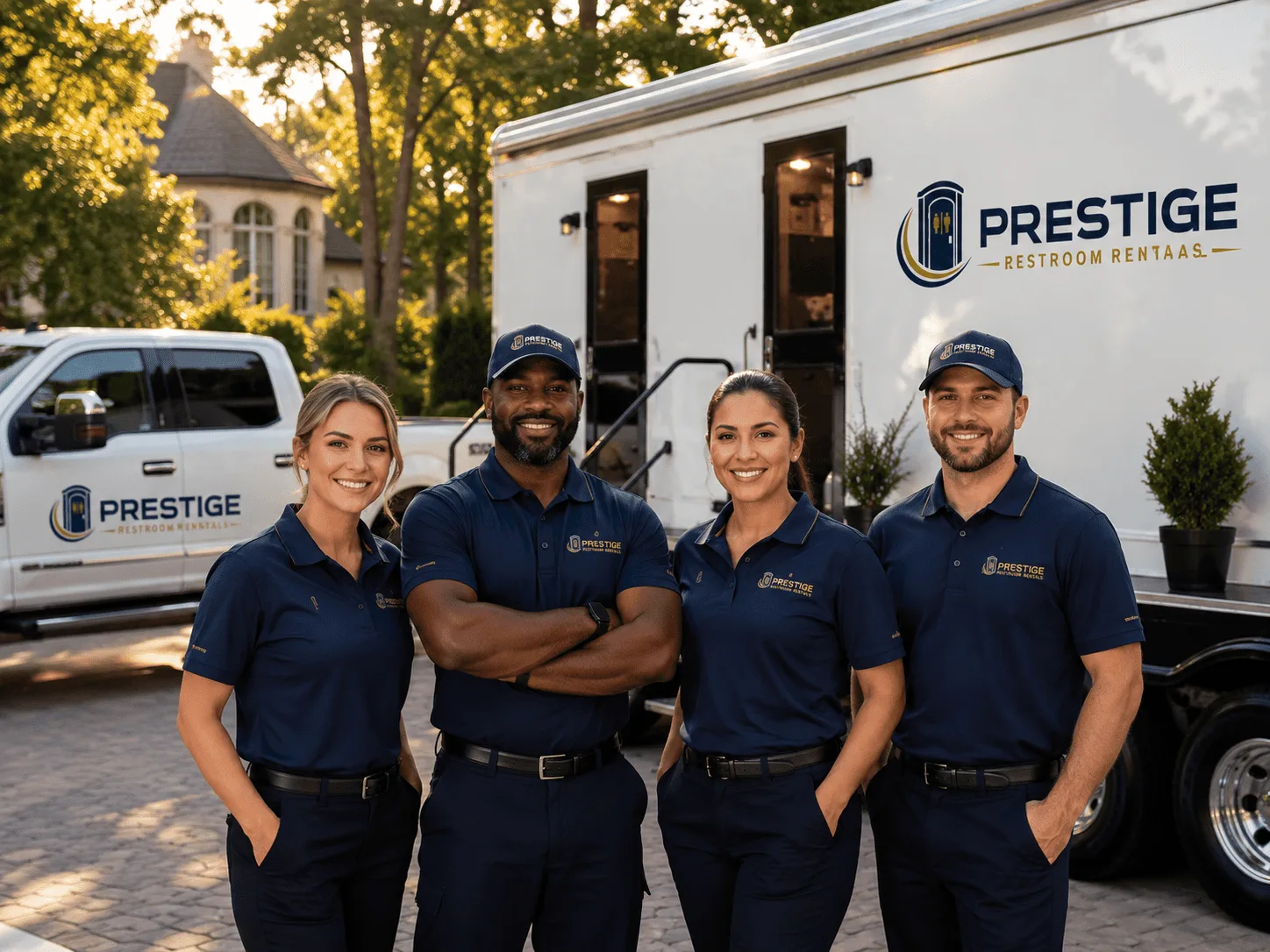 Trusted Luxury Portable Restrooms company in Buckholts, TX